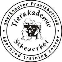 Logo anerkannter Praxisbetriebe der Tierakademie Scheuerhof
