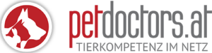Petdoctors Logo mit Schriftzug